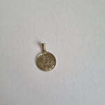 Saint Christopher charm in 9kt gold