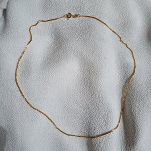 
                
                    Load image into Gallery viewer, G. Curblink chain in 9kt gold - 45 cm long / 1.4 mm wide
                
            