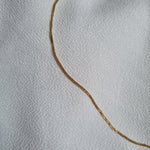 G. Curblink chain in 9kt gold - 45 cm long / 1.4 mm wide